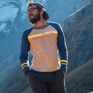 Cotopaxi Libre Llama Fiber/Wool Performance Sweater- Men's Med, Women's Large